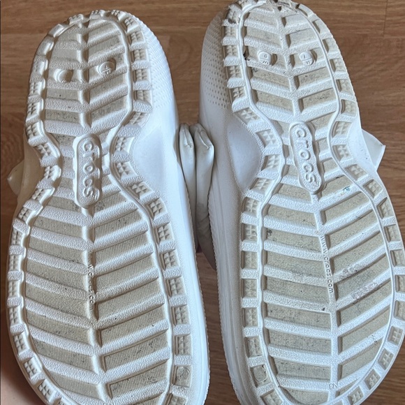 CROCS Womens White Fleece-Lined - Picture 12 of 14